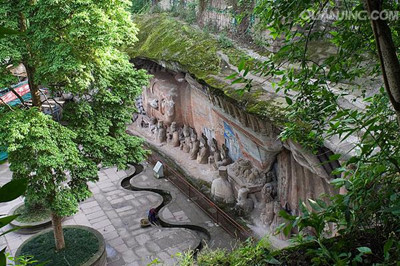 重慶市內(nèi)、大足寶頂石刻雙臥四日游